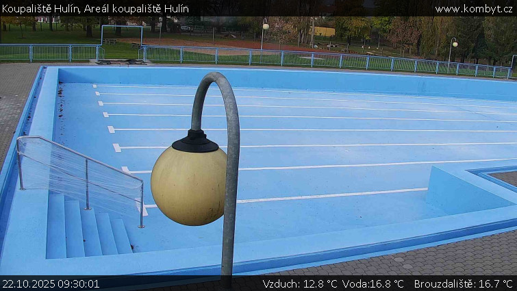 Koupaliště Hulín - Areál koupaliště Hulín - 22.10.2025 v 09:30 Koupaliště Hulín - Areál koupaliště Hulín - 22.10.2025 v 09:30
