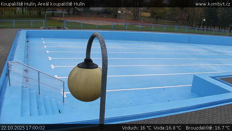 Koupaliště Hulín - Areál koupaliště Hulín - 22.10.2025 v 17:00 Koupaliště Hulín - Areál koupaliště Hulín - 22.10.2025 v 17:00