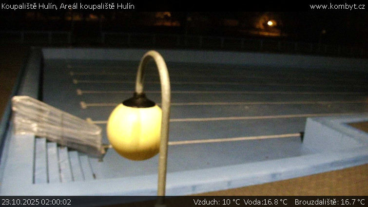 Koupaliště Hulín - Areál koupaliště Hulín - 23.10.2025 v 02:00 Koupaliště Hulín - Areál koupaliště Hulín - 23.10.2025 v 02:00