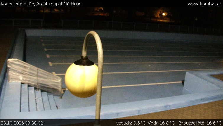 Koupaliště Hulín - Areál koupaliště Hulín - 23.10.2025 v 03:30 Koupaliště Hulín - Areál koupaliště Hulín - 23.10.2025 v 03:30