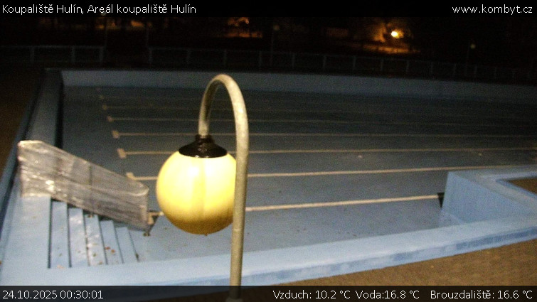 Koupaliště Hulín - Areál koupaliště Hulín - 24.10.2025 v 00:30 Koupaliště Hulín - Areál koupaliště Hulín - 24.10.2025 v 00:30