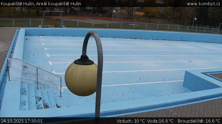Koupaliště Hulín - Areál koupaliště Hulín - 24.10.2025 v 17:30 Koupaliště Hulín - Areál koupaliště Hulín - 24.10.2025 v 17:30