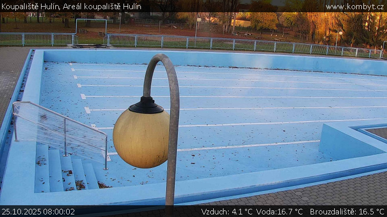 Koupaliště Hulín - Areál koupaliště Hulín - 25.10.2025 v 08:00 Koupaliště Hulín - Areál koupaliště Hulín - 25.10.2025 v 08:00