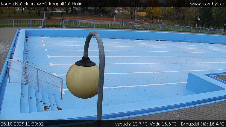 Koupaliště Hulín - Areál koupaliště Hulín - 26.10.2025 v 11:30 Koupaliště Hulín - Areál koupaliště Hulín - 26.10.2025 v 11:30