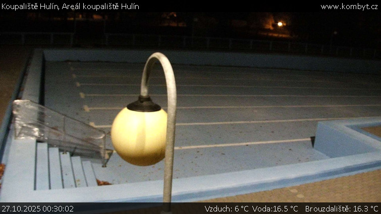 Koupaliště Hulín - Areál koupaliště Hulín - 27.10.2025 v 00:30 Koupaliště Hulín - Areál koupaliště Hulín - 27.10.2025 v 00:30
