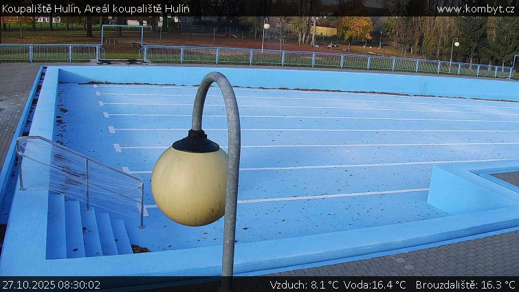 Koupaliště Hulín - Areál koupaliště Hulín - 27.10.2025 v 08:30 Koupaliště Hulín - Areál koupaliště Hulín - 27.10.2025 v 08:30