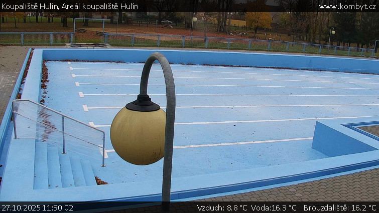 Koupaliště Hulín - Areál koupaliště Hulín - 27.10.2025 v 11:30 Koupaliště Hulín - Areál koupaliště Hulín - 27.10.2025 v 11:30