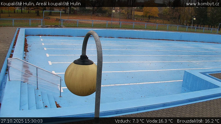 Koupaliště Hulín - Areál koupaliště Hulín - 27.10.2025 v 15:30 Koupaliště Hulín - Areál koupaliště Hulín - 27.10.2025 v 15:30