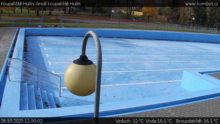 Koupaliště Hulín - Areál koupaliště Hulín - 28.10.2025 v 12:30 Koupaliště Hulín - Areál koupaliště Hulín - 28.10.2025 v 12:30