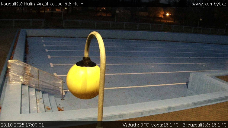Koupaliště Hulín - Areál koupaliště Hulín - 28.10.2025 v 17:00 Koupaliště Hulín - Areál koupaliště Hulín - 28.10.2025 v 17:00