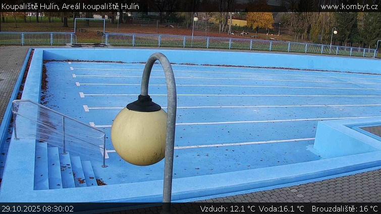 Koupaliště Hulín - Areál koupaliště Hulín - 29.10.2025 v 08:30 Koupaliště Hulín - Areál koupaliště Hulín - 29.10.2025 v 08:30