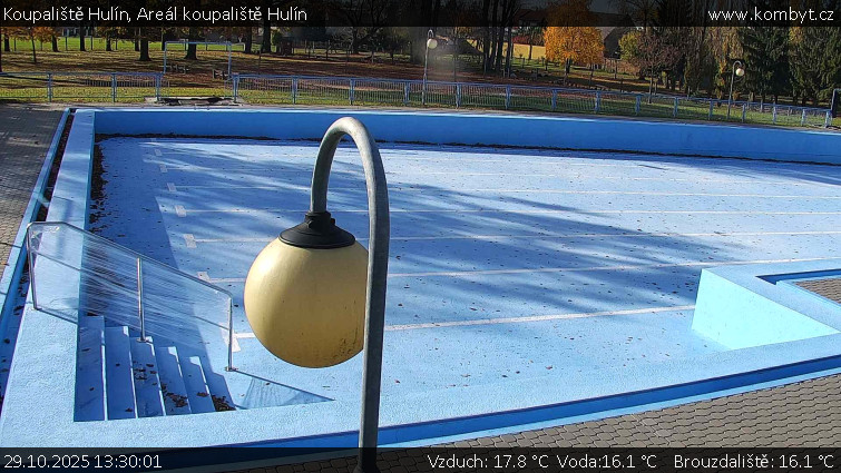 Koupaliště Hulín - Areál koupaliště Hulín - 29.10.2025 v 13:30 Koupaliště Hulín - Areál koupaliště Hulín - 29.10.2025 v 13:30