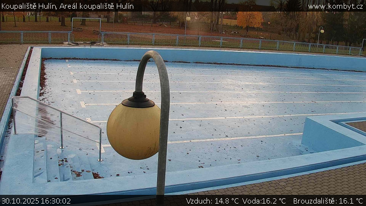 Koupaliště Hulín - Areál koupaliště Hulín - 30.10.2025 v 16:30 Koupaliště Hulín - Areál koupaliště Hulín - 30.10.2025 v 16:30
