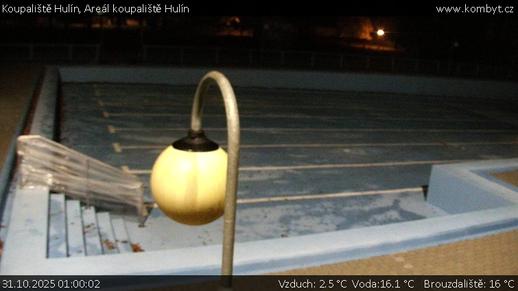 Koupaliště Hulín - Areál koupaliště Hulín - 31.10.2025 v 01:00 Koupaliště Hulín - Areál koupaliště Hulín - 31.10.2025 v 01:00