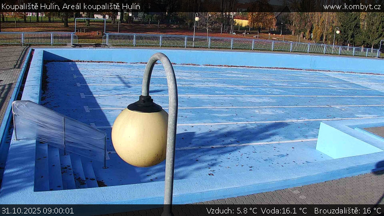 Koupaliště Hulín - Areál koupaliště Hulín - 31.10.2025 v 09:00 Koupaliště Hulín - Areál koupaliště Hulín - 31.10.2025 v 09:00