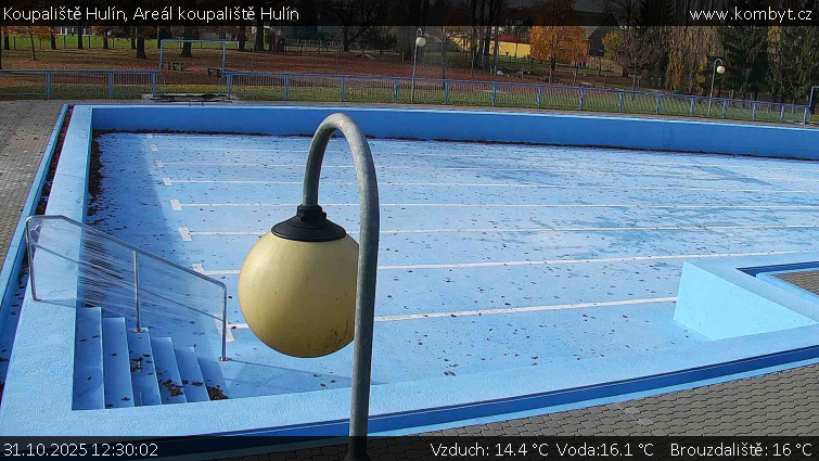 Koupaliště Hulín - Areál koupaliště Hulín - 31.10.2025 v 12:30 Koupaliště Hulín - Areál koupaliště Hulín - 31.10.2025 v 12:30