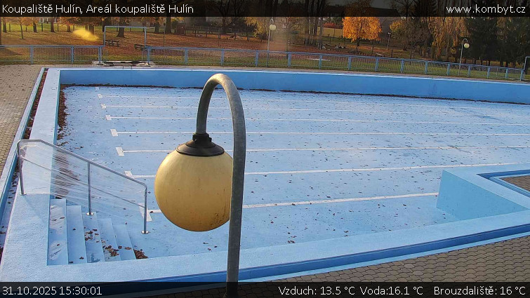 Koupaliště Hulín - Areál koupaliště Hulín - 31.10.2025 v 15:30 Koupaliště Hulín - Areál koupaliště Hulín - 31.10.2025 v 15:30