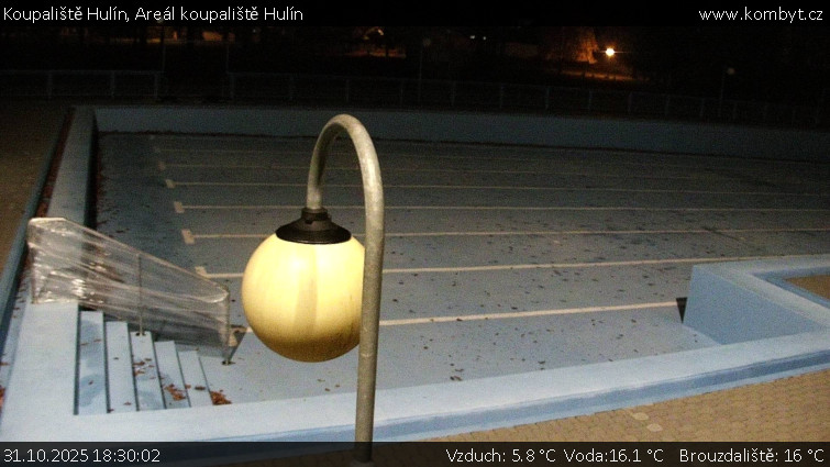Koupaliště Hulín - Areál koupaliště Hulín - 31.10.2025 v 18:30 Koupaliště Hulín - Areál koupaliště Hulín - 31.10.2025 v 18:30
