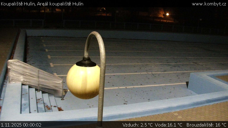 Koupaliště Hulín - Areál koupaliště Hulín - 1.11.2025 v 00:00 Koupaliště Hulín - Areál koupaliště Hulín - 1.11.2025 v 00:00