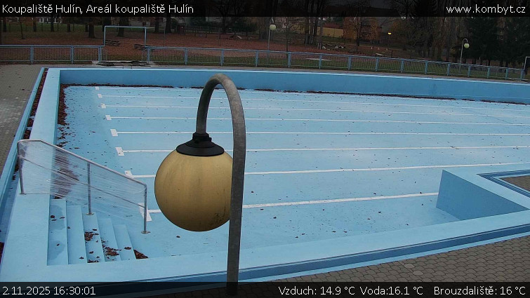 Koupaliště Hulín - Areál koupaliště Hulín - 2.11.2025 v 16:30 Koupaliště Hulín - Areál koupaliště Hulín - 2.11.2025 v 16:30