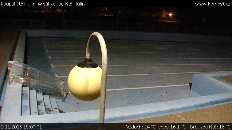 Koupaliště Hulín - Areál koupaliště Hulín - 2.11.2025 v 18:00 Koupaliště Hulín - Areál koupaliště Hulín - 2.11.2025 v 18:00