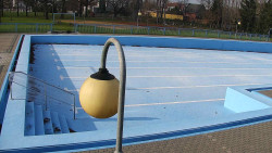 Areál koupaliště Hulín