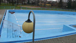 Areál koupaliště Hulín