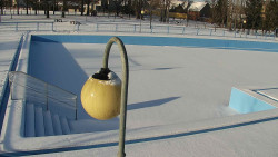 Areál koupaliště Hulín