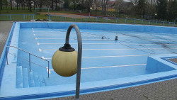 Areál koupaliště Hulín