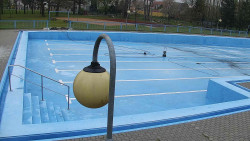 Areál koupaliště Hulín