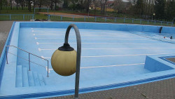 Areál koupaliště Hulín