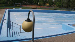 Areál koupaliště Hulín