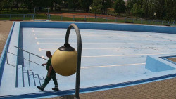 Areál koupaliště Hulín
