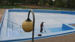 Areál koupaliště Hulín