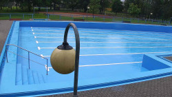 Areál koupaliště Hulín