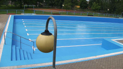 Areál koupaliště Hulín