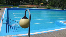 Areál koupaliště Hulín