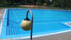 Areál koupaliště Hulín