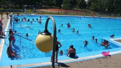 Areál koupaliště Hulín