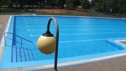 Areál koupaliště Hulín