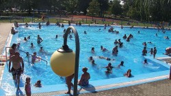 Areál koupaliště Hulín