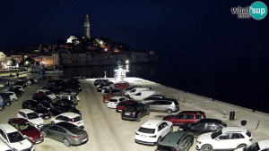 Město Rovinj - Staré město, kostel sv. Eufemie - 19.4.2026 v 05:30 Město Rovinj - Staré město, kostel sv. Eufemie - 19.4.2026 v 05:30