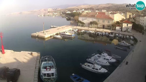 Město Pag - Zátoka Mandrač - 3.3.2026 v 08:31 Město Pag - Zátoka Mandrač - 3.3.2026 v 08:31