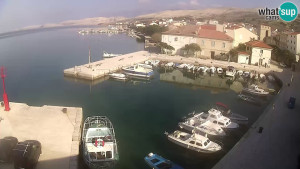 Město Pag - Zátoka Mandrač - 3.3.2026 v 10:01 Město Pag - Zátoka Mandrač - 3.3.2026 v 10:01