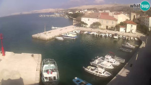 Město Pag - Zátoka Mandrač - 3.3.2026 v 10:31 Město Pag - Zátoka Mandrač - 3.3.2026 v 10:31