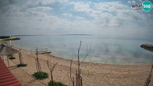 Město Novalja - Pláž Gajac - 3.3.2026 v 01:45 Město Novalja - Pláž Gajac - 3.3.2026 v 01:45