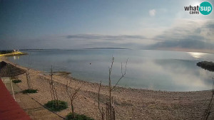 Město Novalja - Pláž Gajac - 3.3.2026 v 04:30 Město Novalja - Pláž Gajac - 3.3.2026 v 04:30