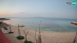 Město Novalja - Pláž Gajac - 3.3.2026 v 06:15 Město Novalja - Pláž Gajac - 3.3.2026 v 06:15