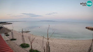 Město Novalja - Pláž Gajac - 3.3.2026 v 06:45 Město Novalja - Pláž Gajac - 3.3.2026 v 06:45