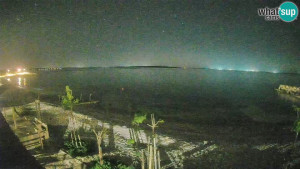 Město Novalja - Pláž Gajac - 19.4.2026 v 02:30 Město Novalja - Pláž Gajac - 19.4.2026 v 02:30